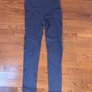 Athleta Girl High-Rise Leggings in Dark Blue